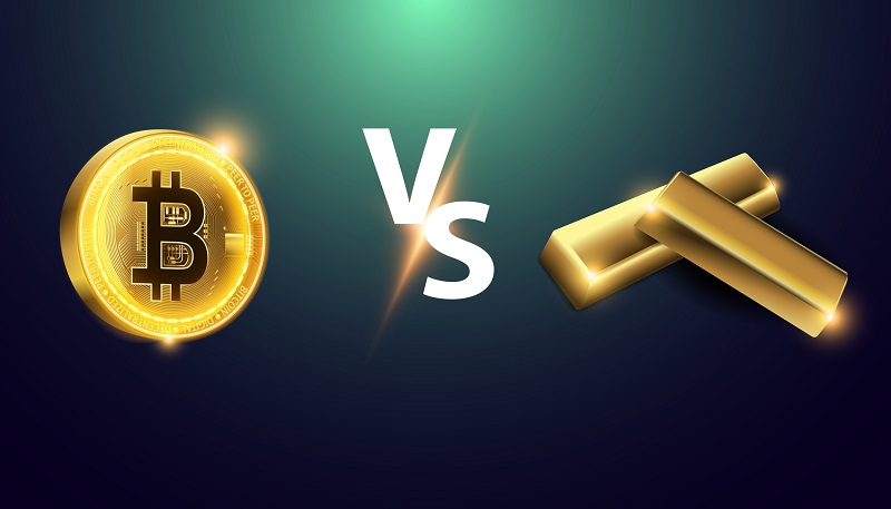 بییت کوین یا طلا؟ روی کدام سرمایه‌گذاری کنیم؟